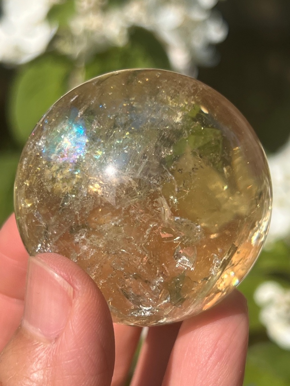 Citrine (7) sphere | crystal